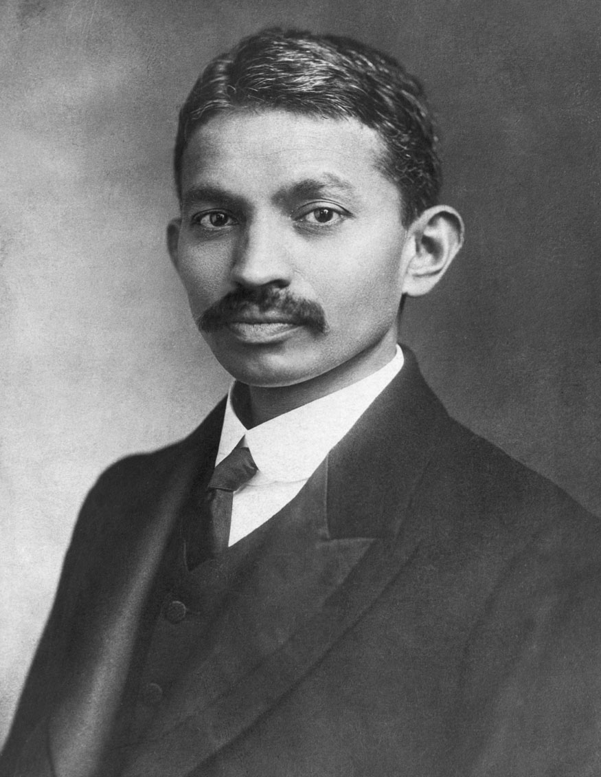 Young Gandhi in London